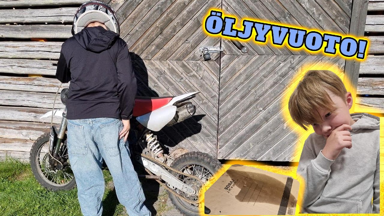 Kuinka korjataan mopon öljyvuoto?