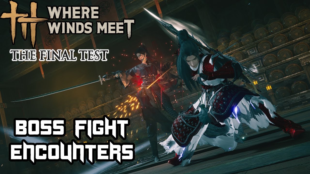 Boss Fight Encounter Where Winds Meet Final Beta Compilations