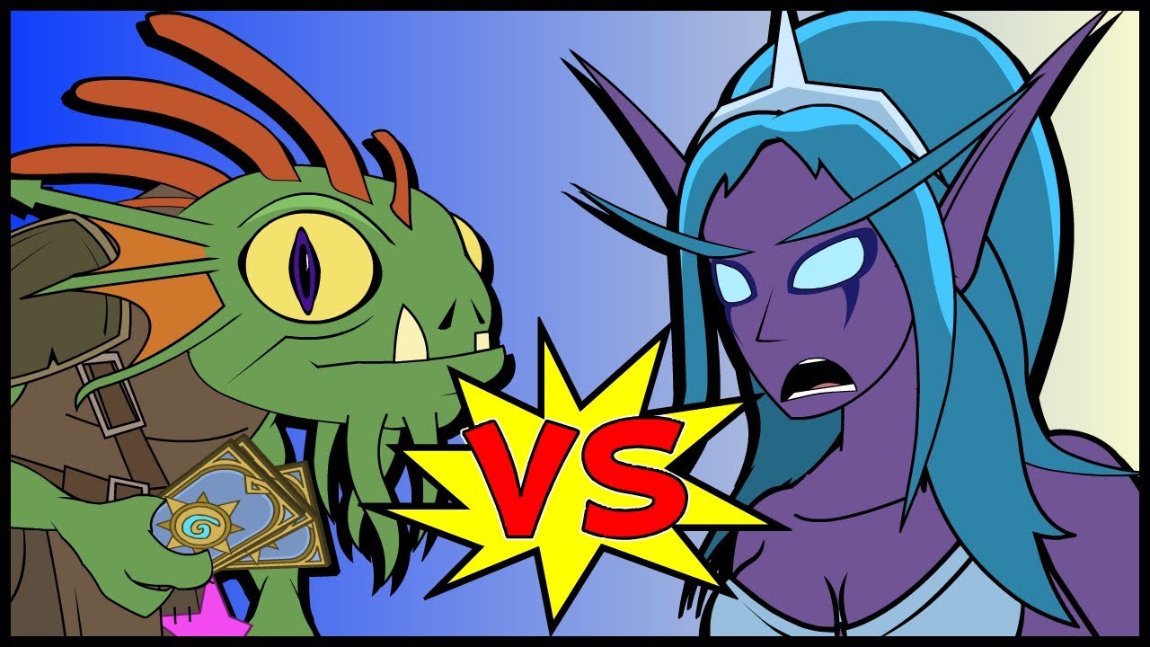 MORGL v TYRANDE: A Hearthstone Cartoon!