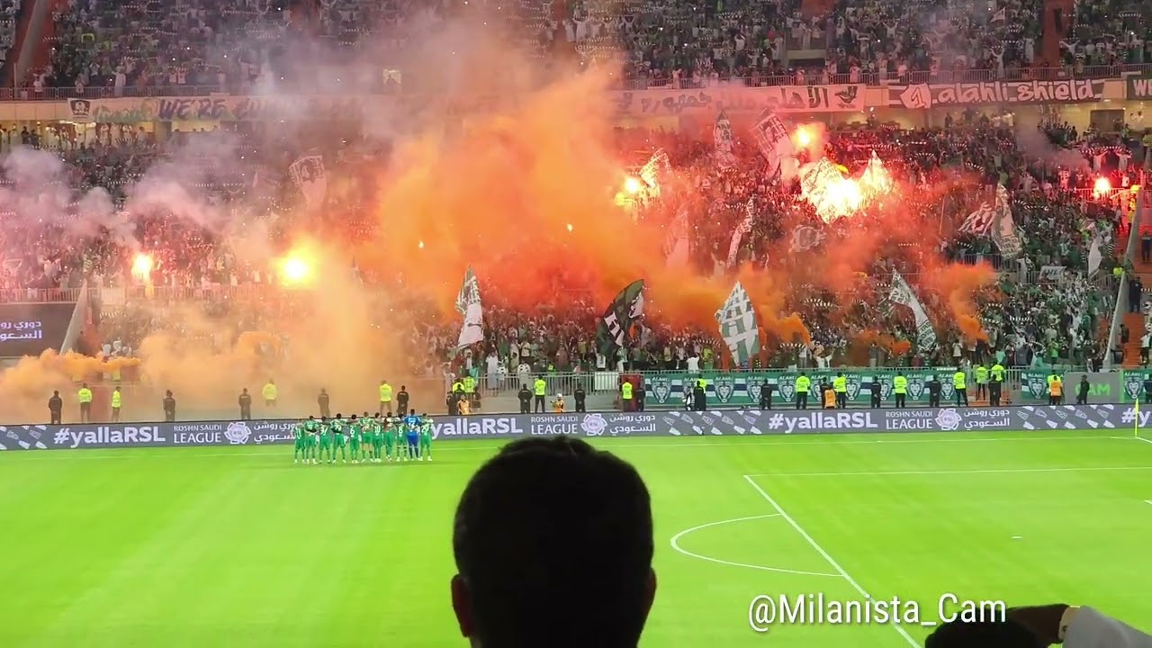نشيد الاهلي في منظر مهيب وللتاريخ 🔥💚