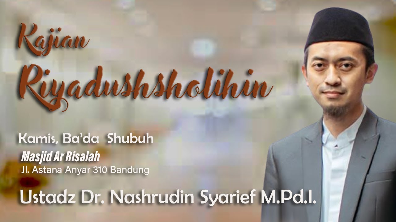 Ustadz Dr. Nashrudin Syarief  M.Pd. I.