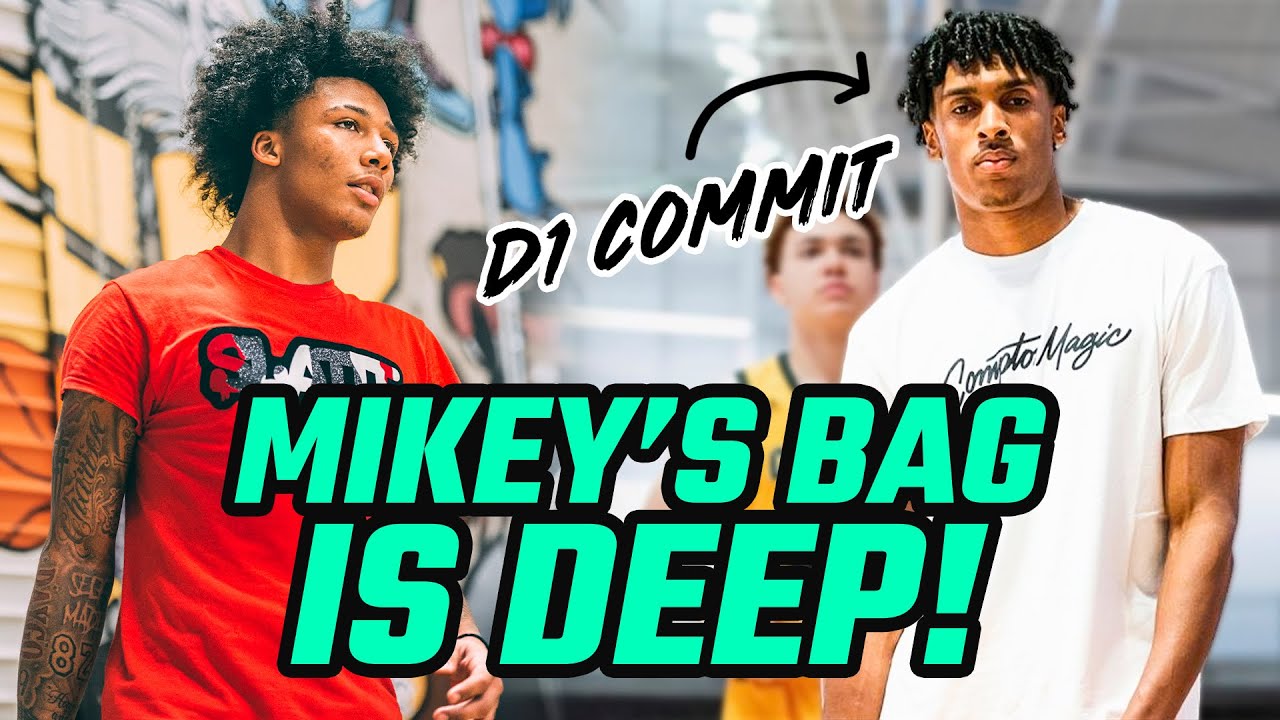 Mikey Williams & New Mexico Commit Quinton Webb INTENSE Workout! | Ryan Razooky