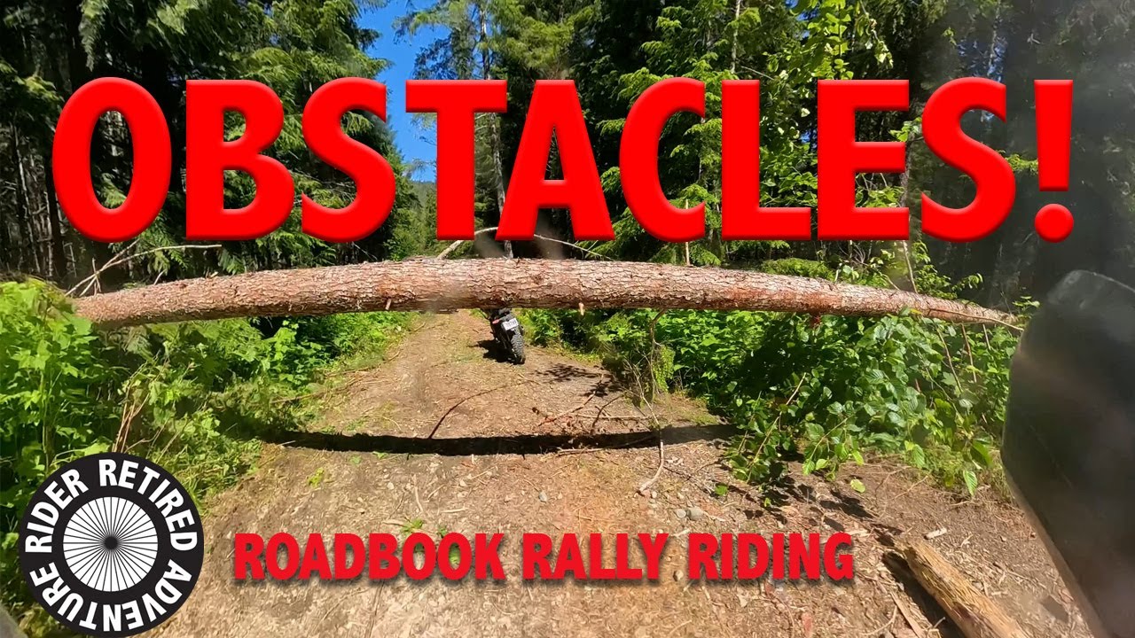 Two Himalayans Adventure Riding on Day 2 of the Gold River Rally: Overcoming Obstacles