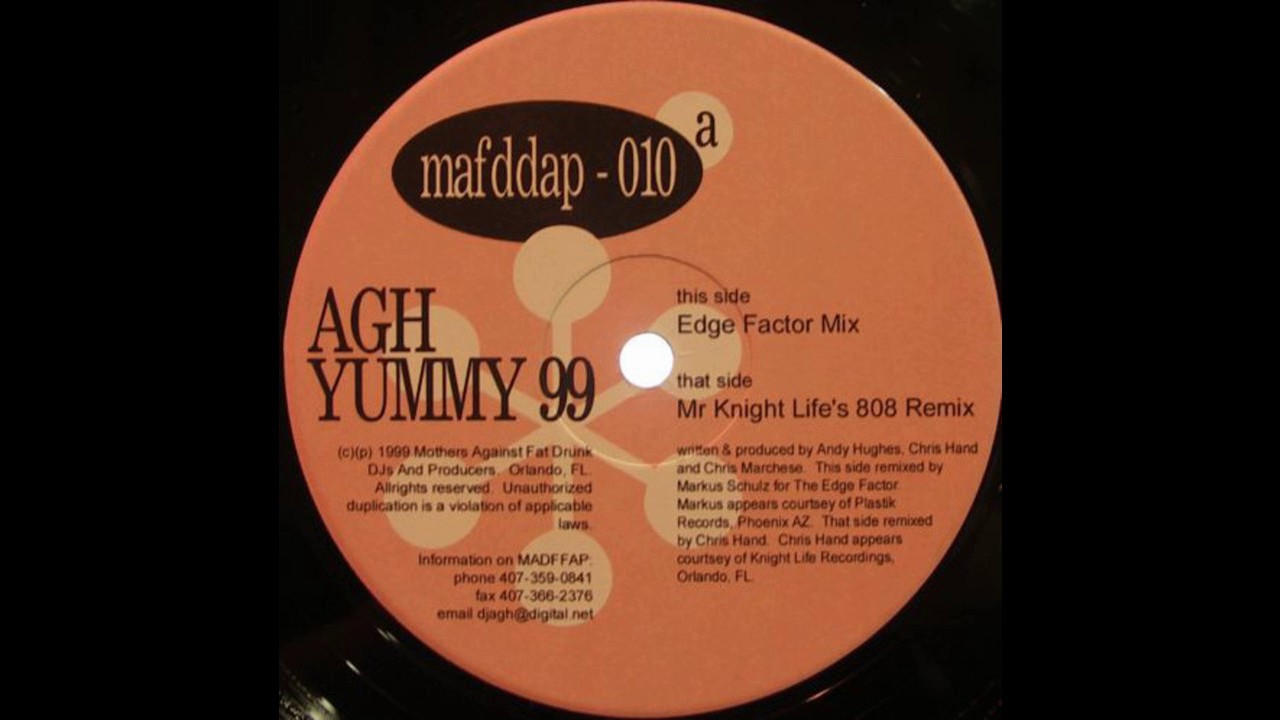 AGH - Yummy '99 (Mr Knight Life's 808 Remix)