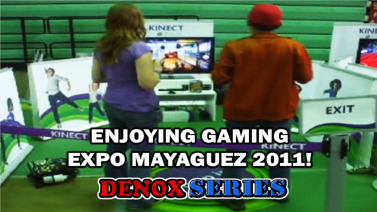 VISITING THE GAMING EXPO IN COLEGIO MAYAGUEZ 2011 - 2 PARTS IN ONE - DenoxSeries