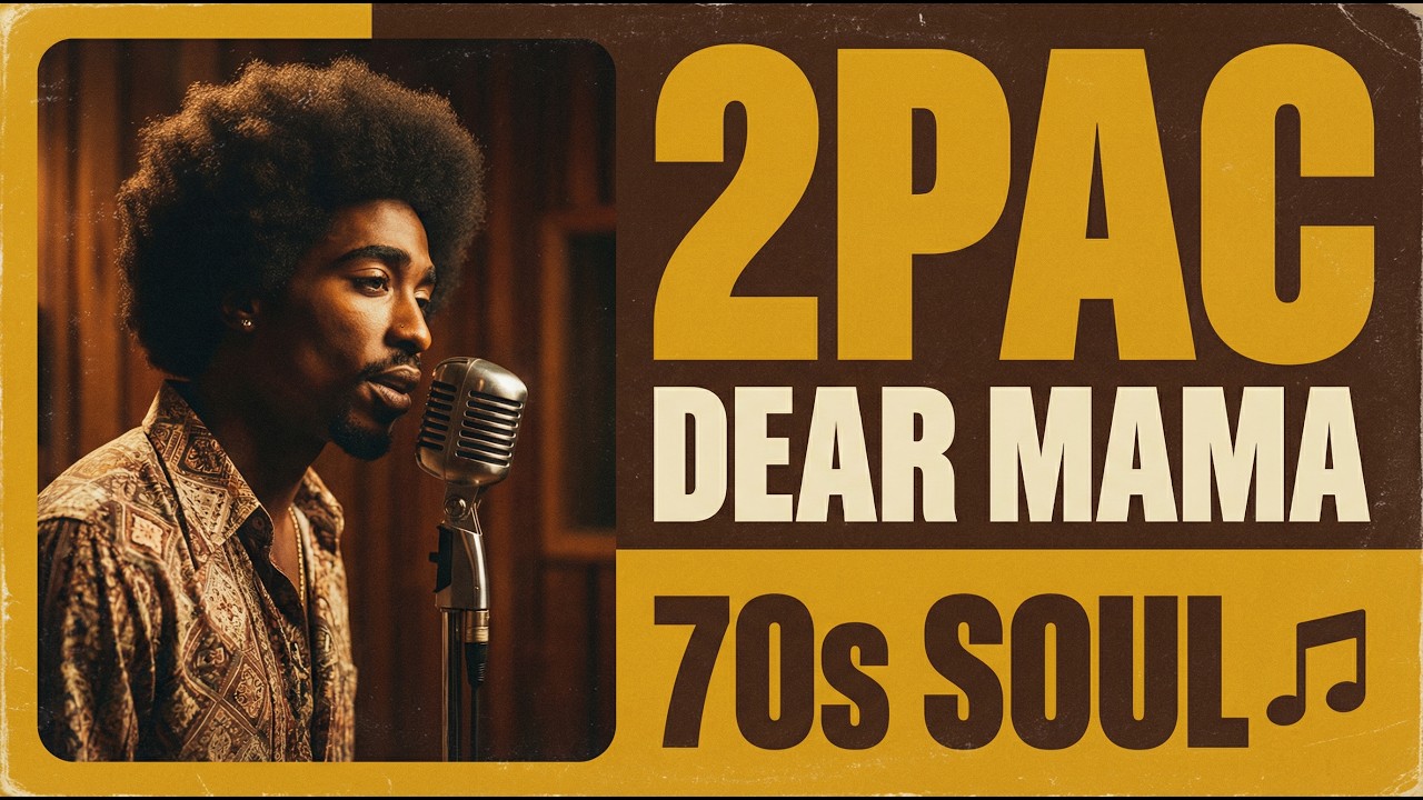 2Pac – Dear Mama (1970s Soul Remix) 🎤 Vintage Hip Hop Soul Vibes