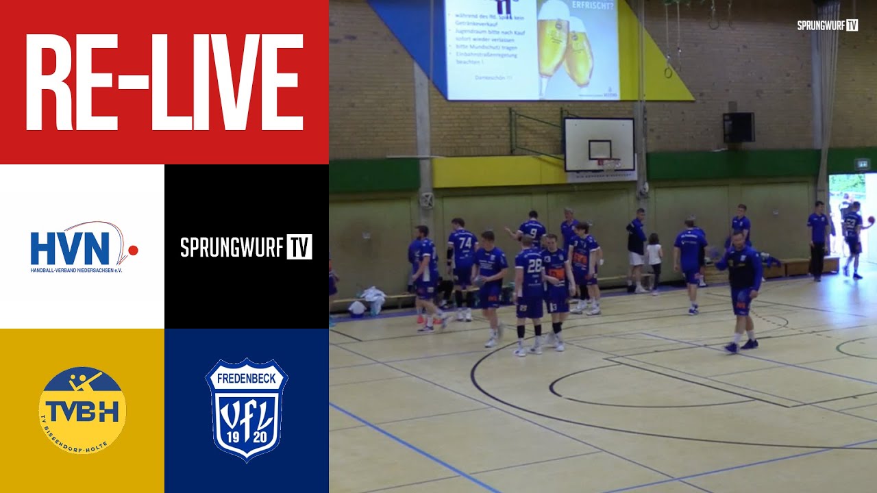 [RE-LIVE] TV Bissendorf-Holte vs. VfL Fredenbeck | SPRUNGWURF.TV