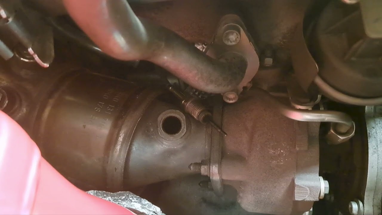 G 235 Sustitución sonda gases de escape Audi A4 B8 2.0 TDI