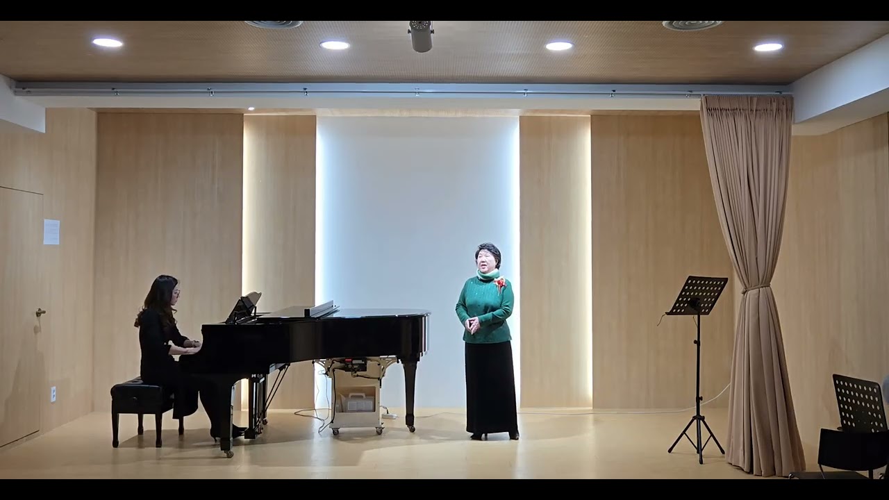 [가연회] 가을의 노래  (김효근 시, 곡), Sop.이수연,  Pf.조원진