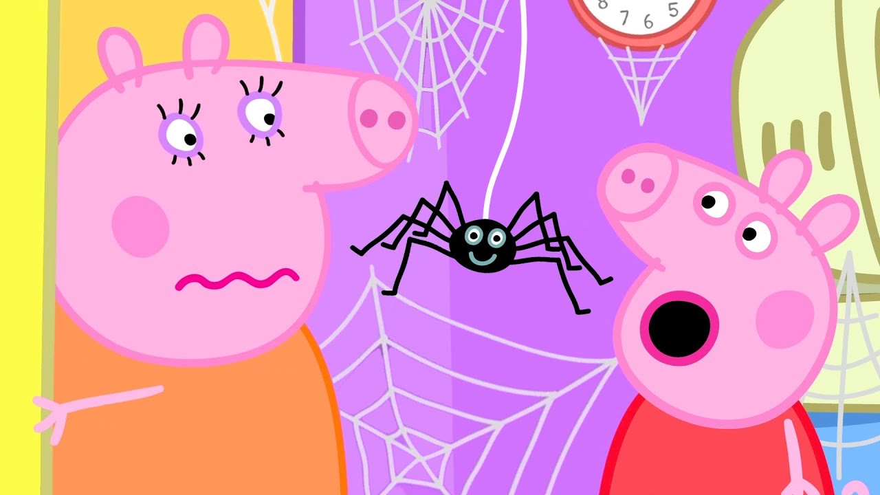 Onde está a Aranha? | Peppa Pig Portuguese Brazil Episódios completos