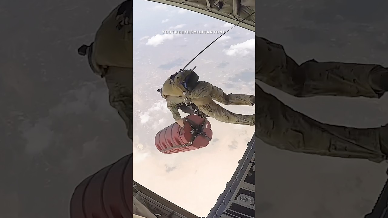 Why Does He Jump With the Cargo #specialoperations #shorts