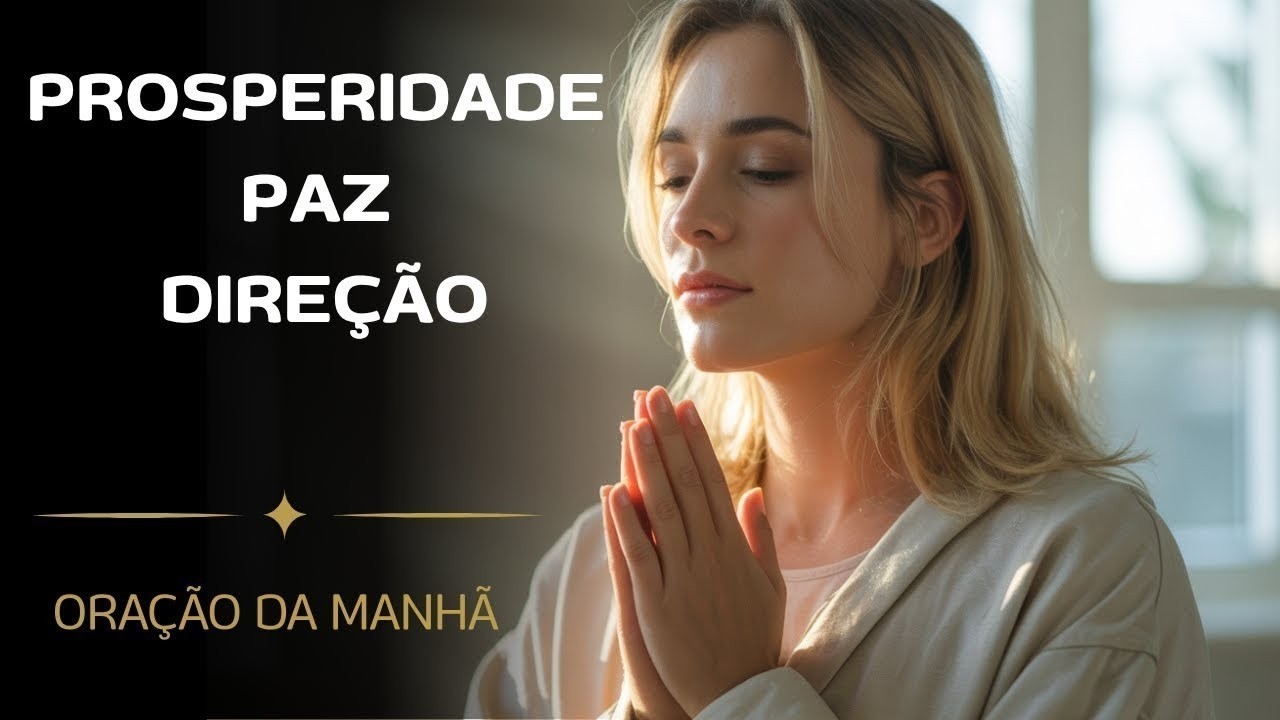 ORAÇÃO DA PROSPERIDADE, PAZ  E DIREÇÃO    ORAÇÃO DA MANHÃ