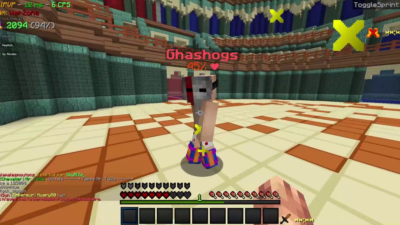 Ghashogs Usebug a l'ar&egrave;ne pour pas perdre son stuff ! Skillpvp v8