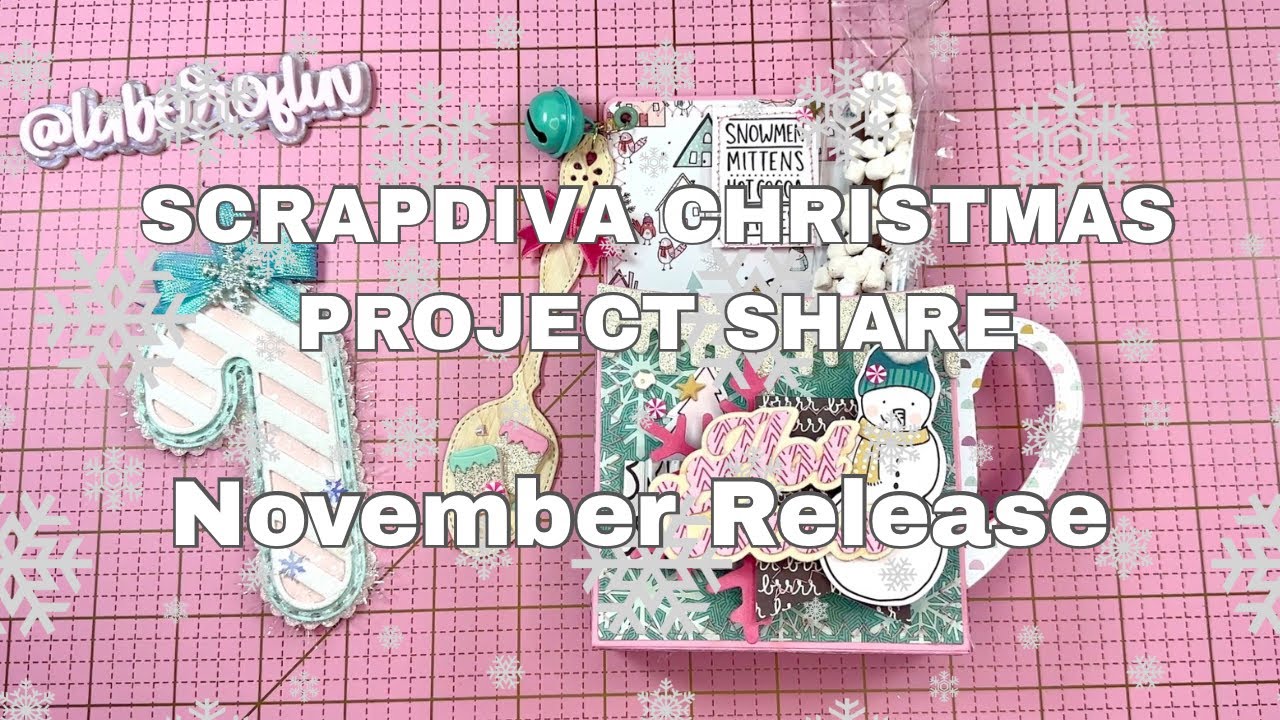@ScrapDiva29 Рождественский проект Поделиться