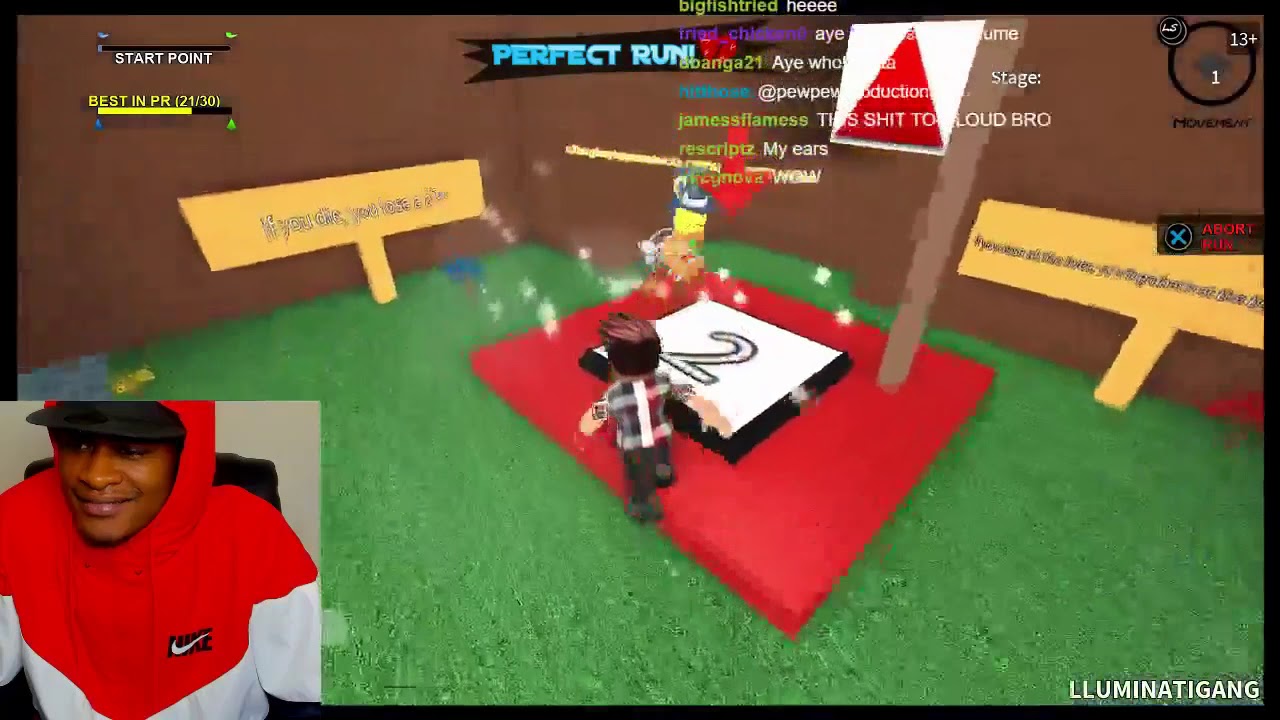 Брат Ари троллит Соллюминати в Roblox