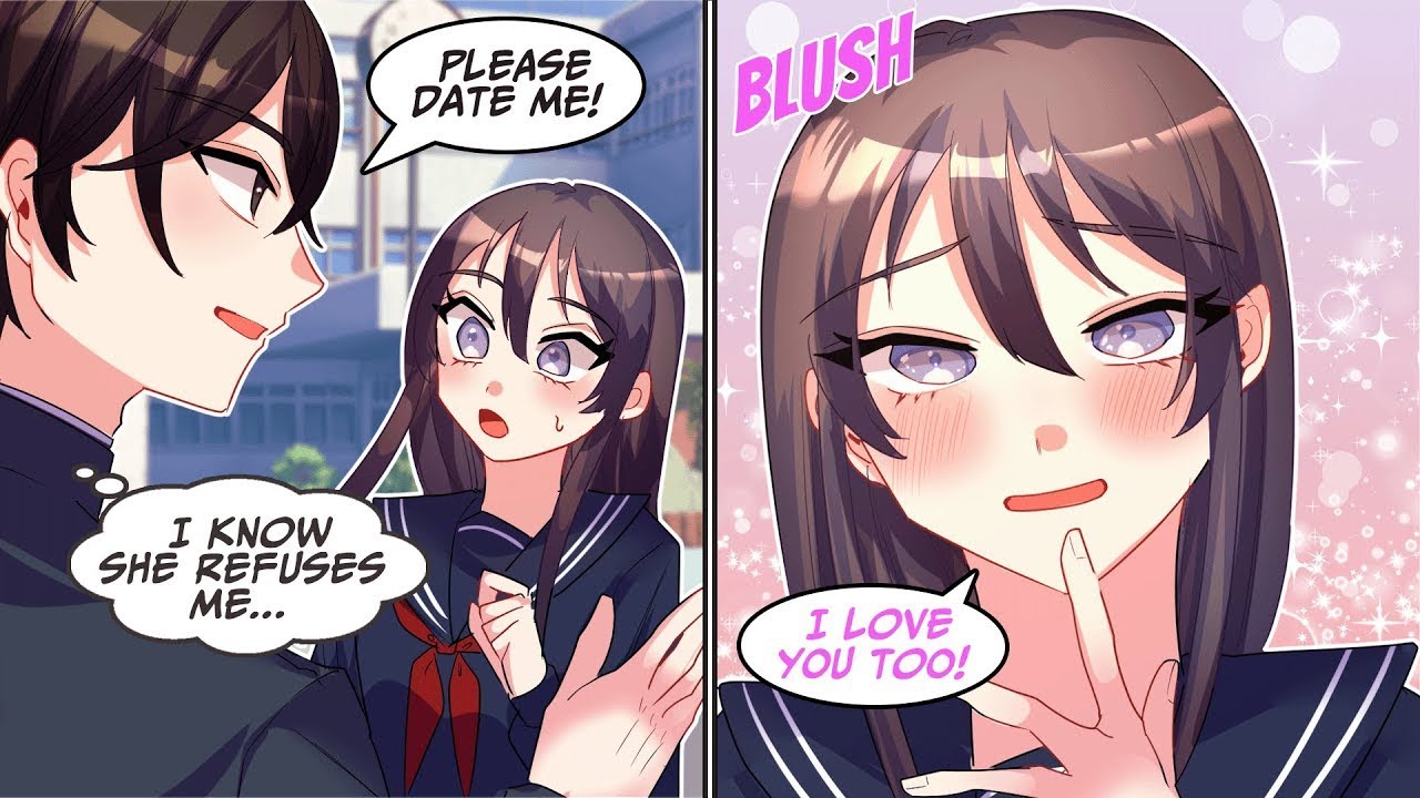 ［Manga dub］ I'm a Nerd but when I picked up a Queen Bee, she accepted and date with me!?
