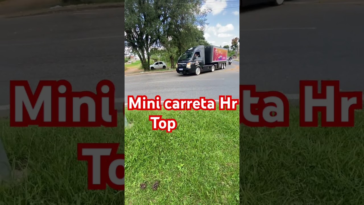 Lindo Projeto Mini carreta HR #automobile #carrominiatura #caminh&atilde;o #carros