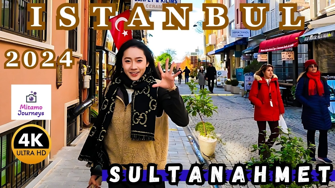 Exploring Istanbul's Sultanahmet District: Top Hotels And Tourist Hotspots In Stunning 4k | Nov 2024
