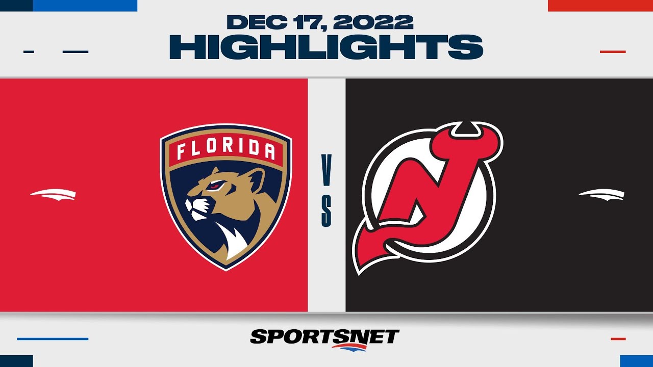NHL Highlights | Panthers vs. Devils - December 17, 2022