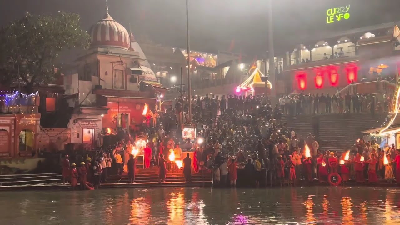 Ganga Aarti at har ki pauri  | Haridwar| #gangaaarti