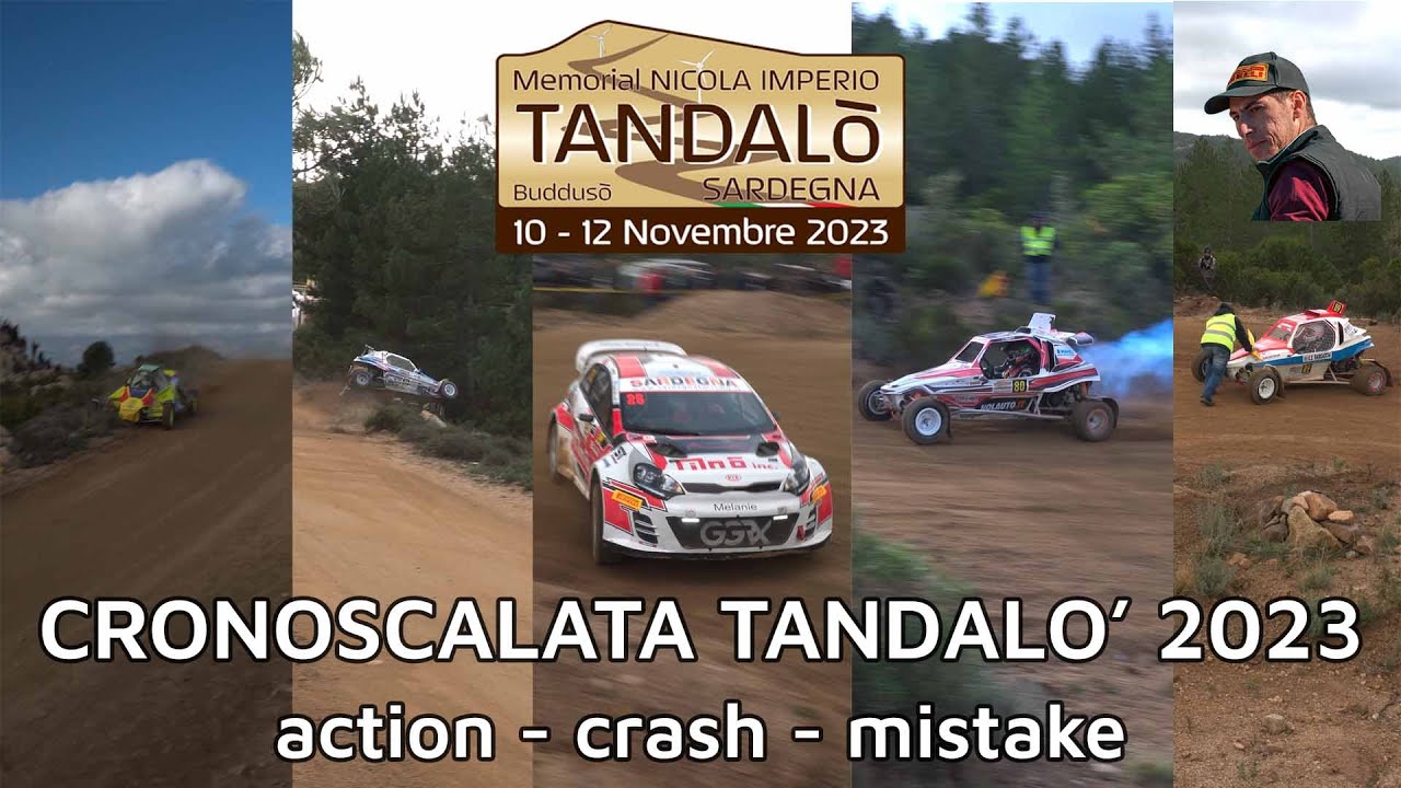 cronoscalata Tandalò 2023 - Action crash mistake