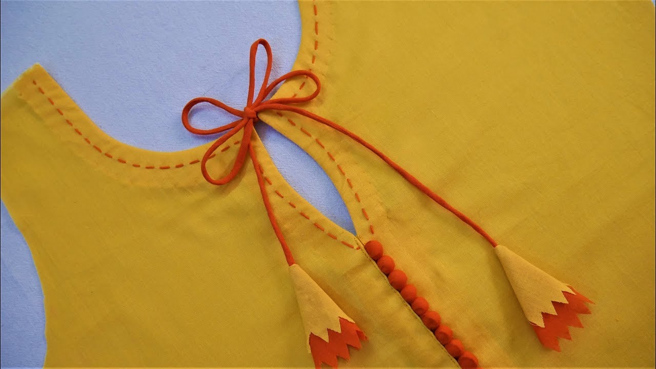Latest Neck Design (Easy Way) Cutting And Stitching