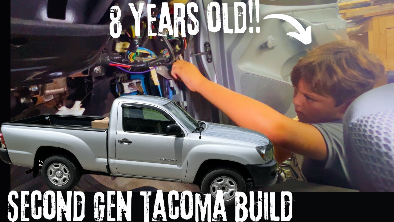 2nd Gen Tacoma Build: Even An 8 Year Old Can Do it