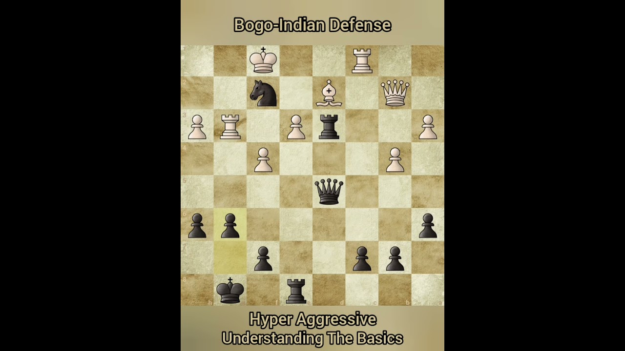 Bogo-Indian Defense • Hyper Aggressive • January 21, 2026 • #ChessOpening #BogoIndianDefense 