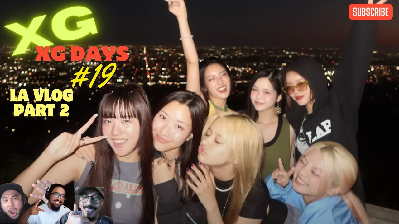 XG - XG Days #19 (LA Vlog Part 2) - REACTION - Chisa is muscle mother!!
