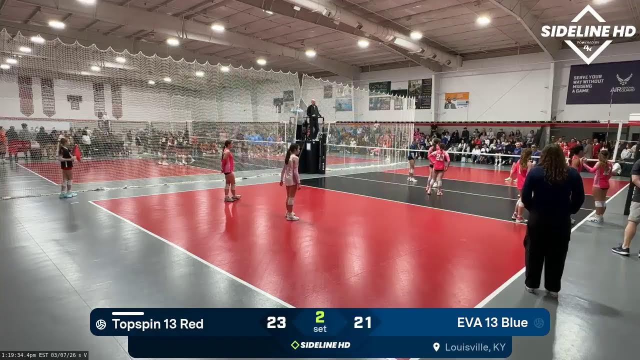 EVA 13 Blue vs. Topspin 13 Red (2026.03.07)