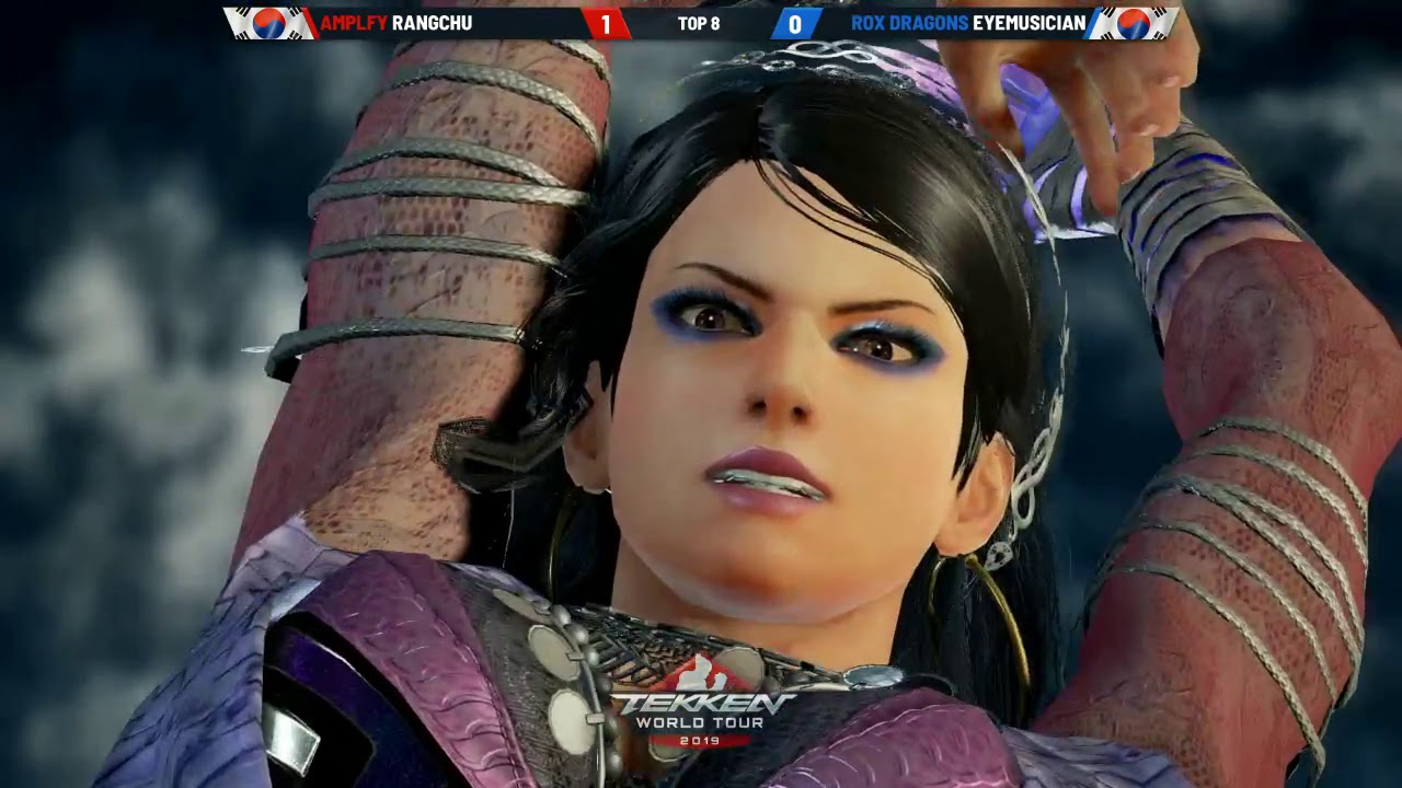 Tekken 7: AMPLFY | Rangchu vs. ROX | Eyemusician - REV Major 2019 - Top 8