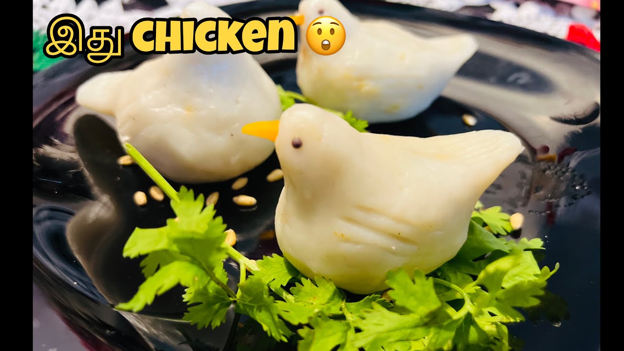 Cute Chicken Kolukattai | Healthy Protein Snack | Chicken Dumpling Recipe in Tamil