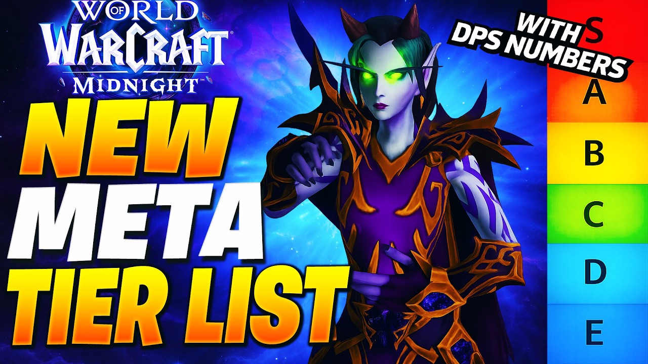 AFTER TESTING NEW META! RANKING BEST CLASSES! WoW Midnight Tier List (NEW META)
