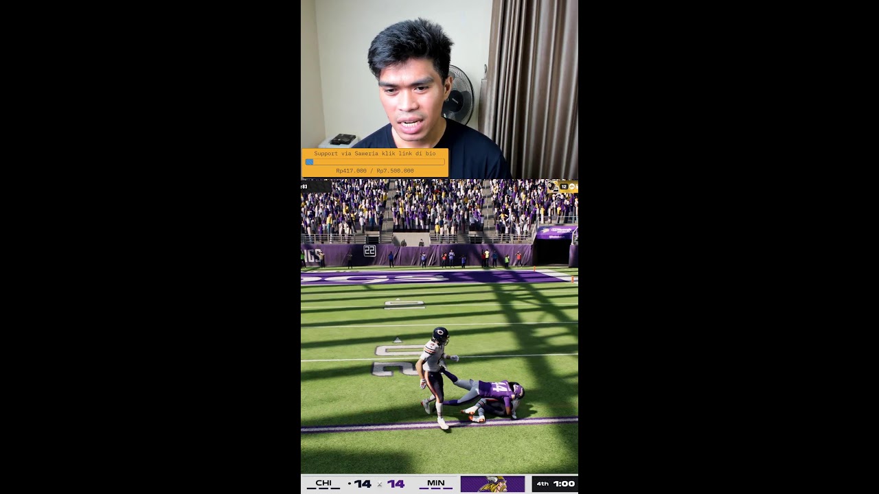 LIVE MAIN MADDEN 26 + NGOBROL NFL