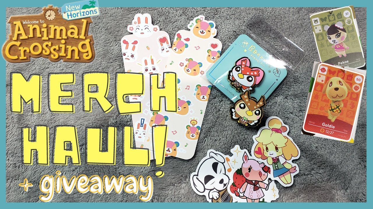 ACNH Merch Haul + GIVEAWAY!!!