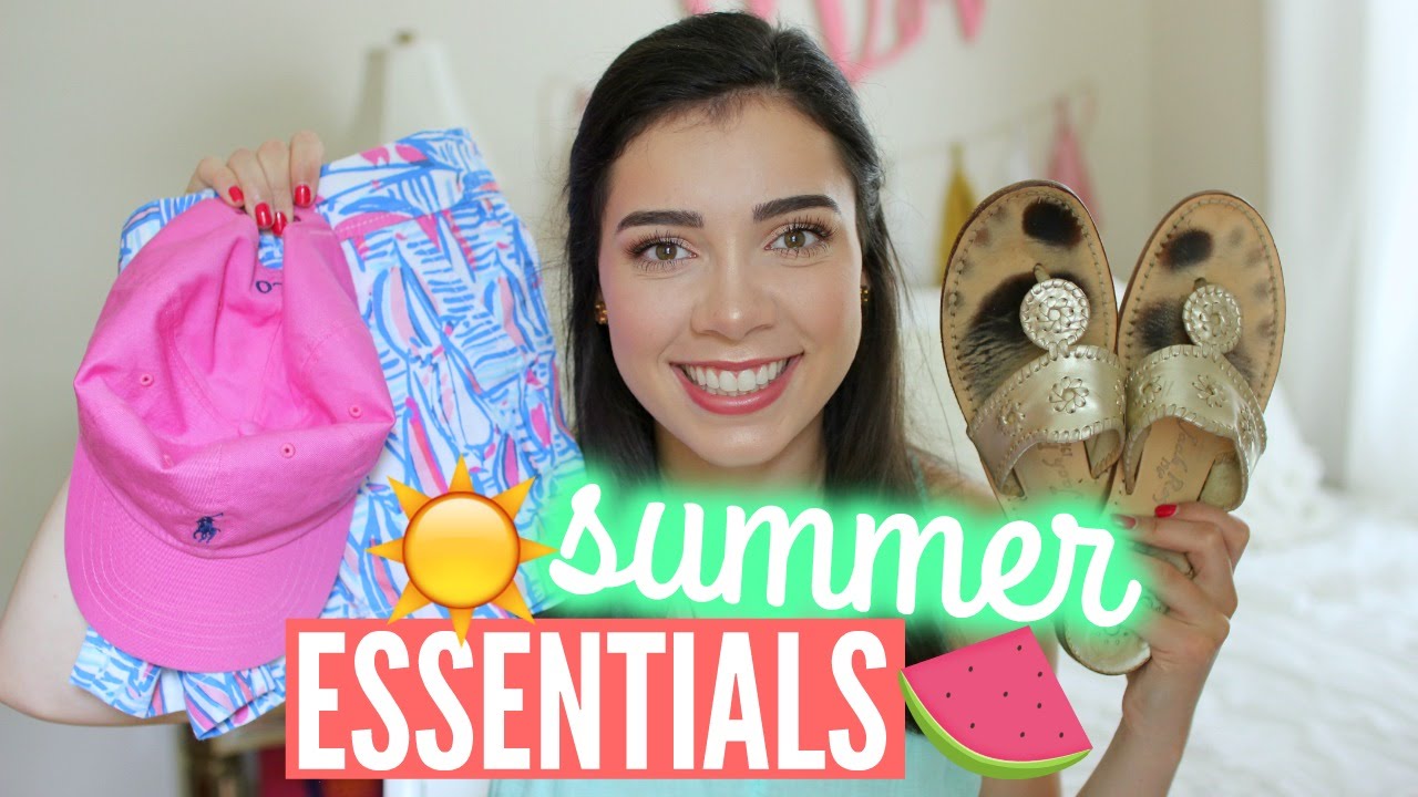 PREPPY SUMMER ESSENTIALS!