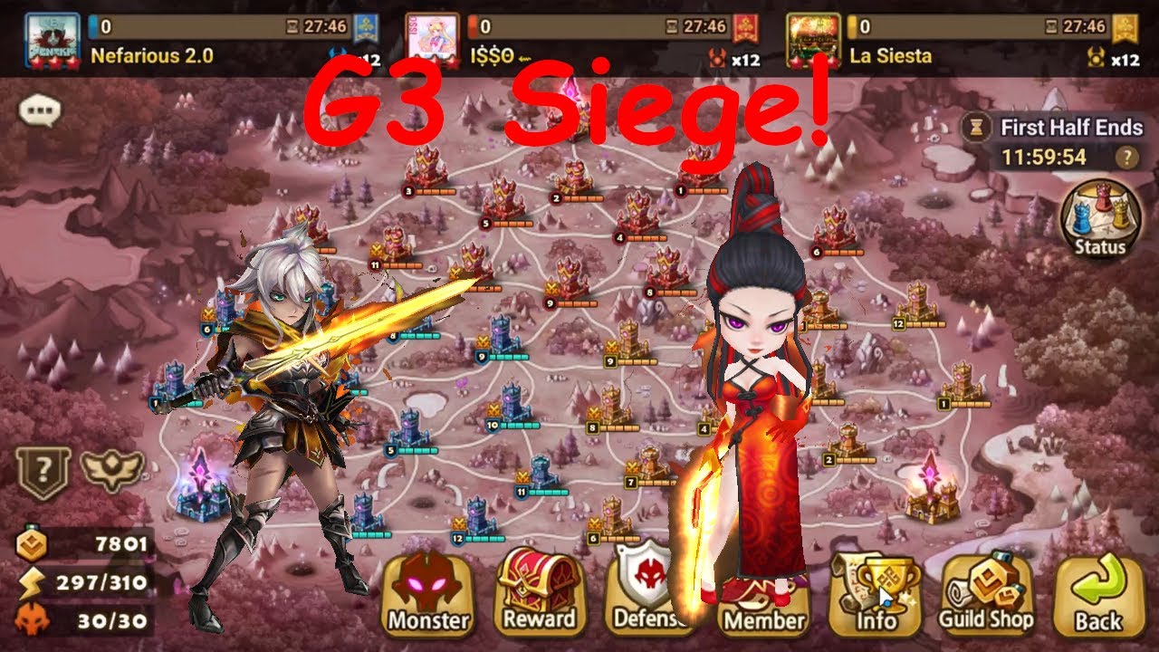 New Guild, Same Old Me ! - Summoners War Siege