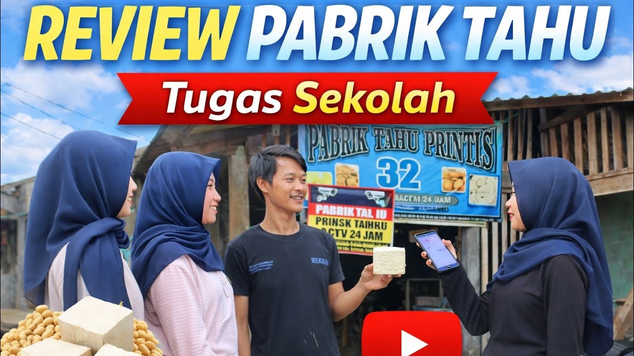 Dari Kedelai Jadi Tahu.. Pengalaman Kunjungan ke Pabrik Tahu