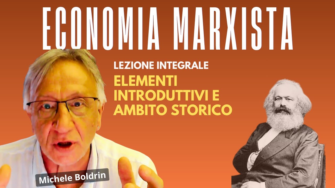 Corso Teoria Economica Marxista: Lezione 1