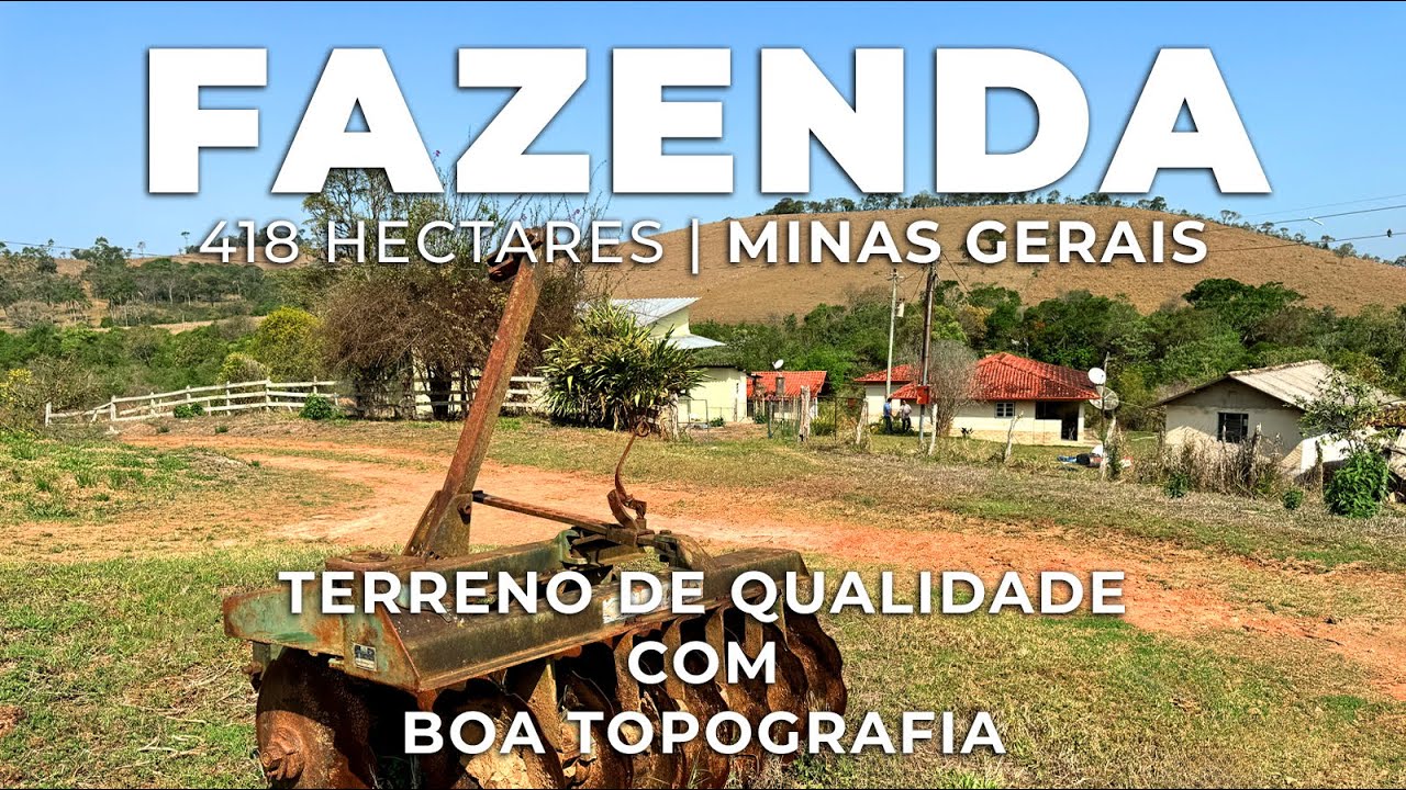 FAZENDA 418 HECTARES ENORME POTENCIAL