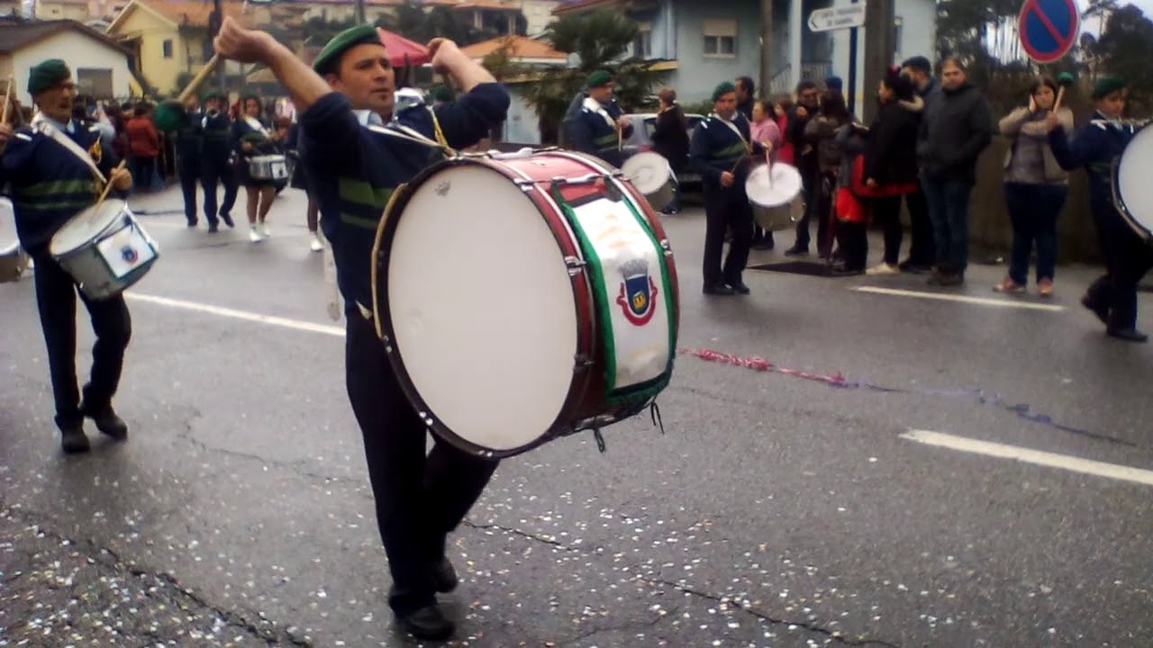 Carnaval na junta de freguesia de Gandra