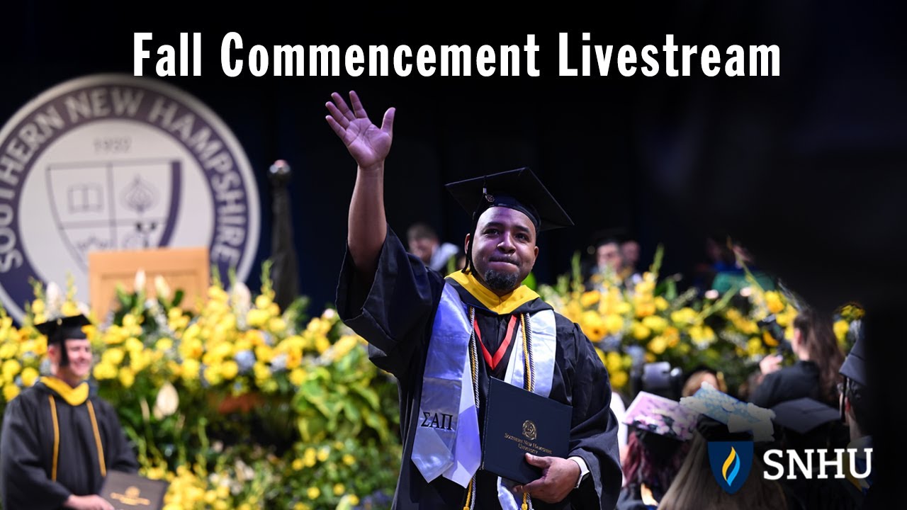 Campus Programs and Online Graduate Programs Commencement Ceremony, Sat 11/22, at 9:55 am