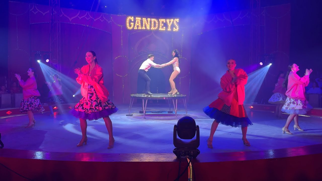 Gandeys Circus 2024 Merry Hill The Skating Bauers