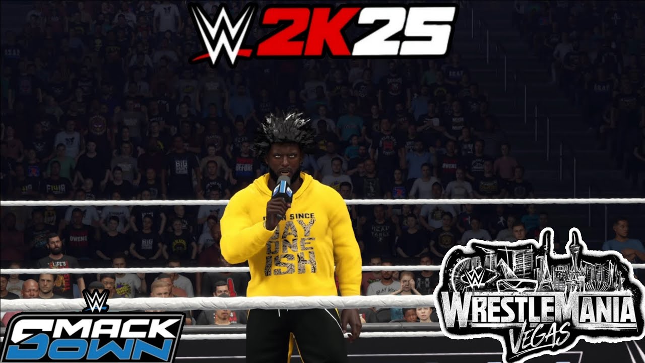 Wwe 2k25 universe mode Ep 51 Malcolm opponent for wrestlemania 42 