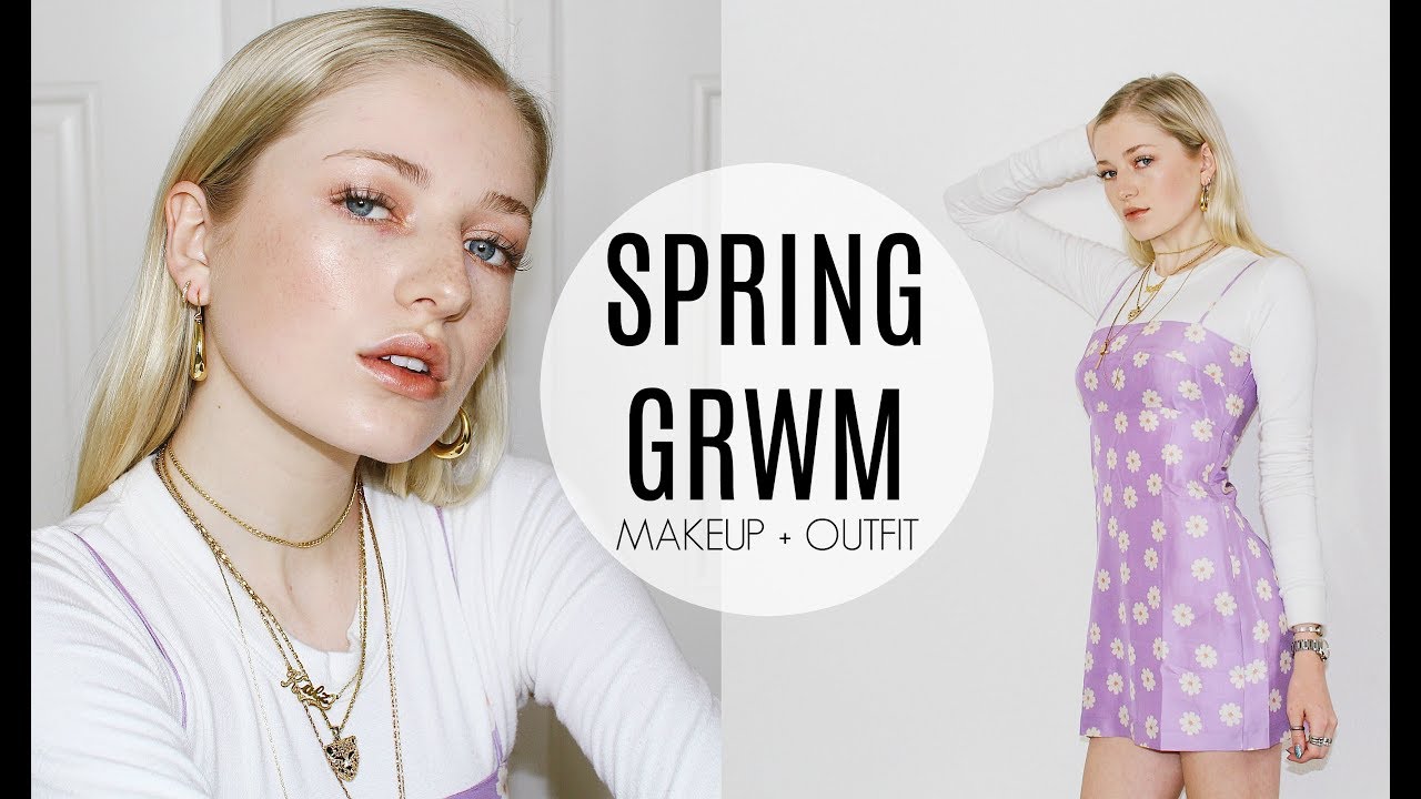 SPRING GRWM + MAKEUP & OUTFIT / Kallie Kaiser