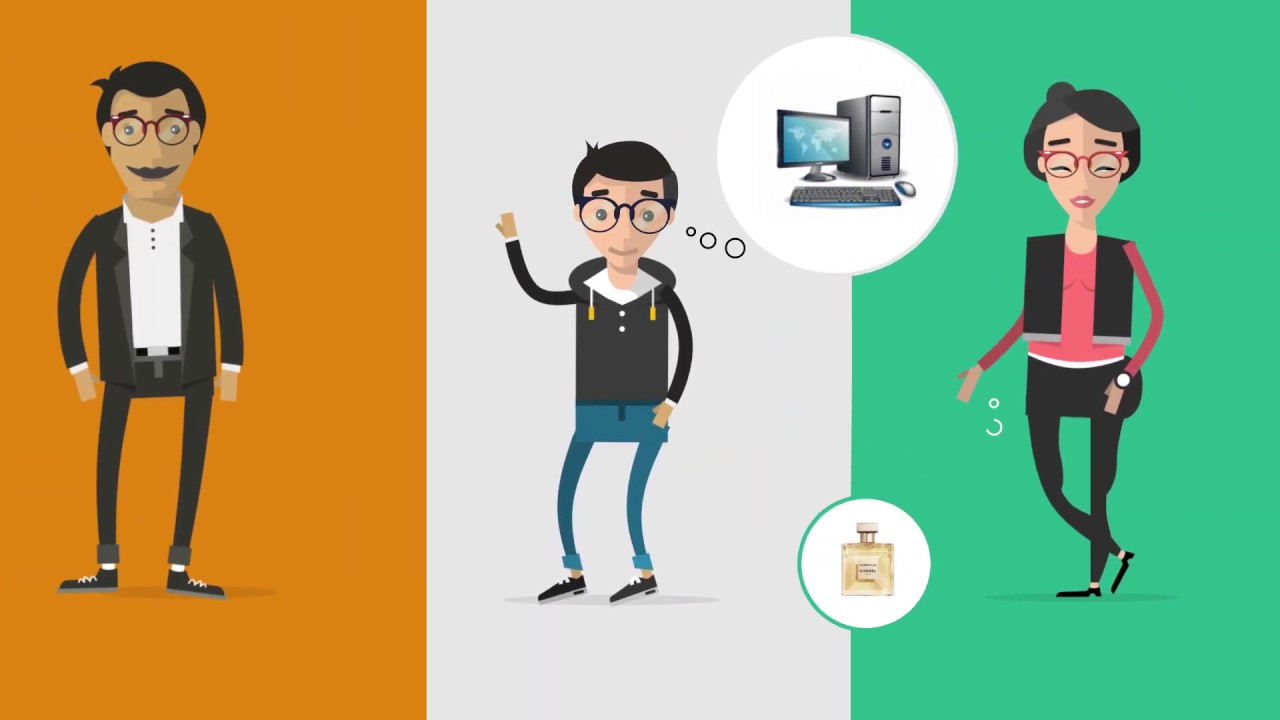 Internetinės parduotuvės pristatomoji animacija