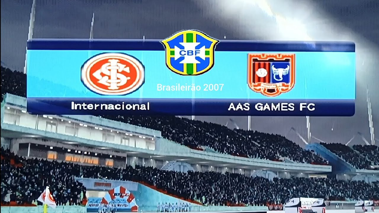 INTER x AAS GAMES | 31ªRodada do Brasileirão | 1ªTemporada | League | Tut WE10 Vers brazukas06
