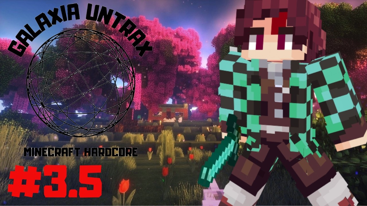 #3.5 GALAXIA UNTRAX  / SERVER MINECRAFT CON SEGUIDORES / ASMR ESPECIAL NOCTURNO