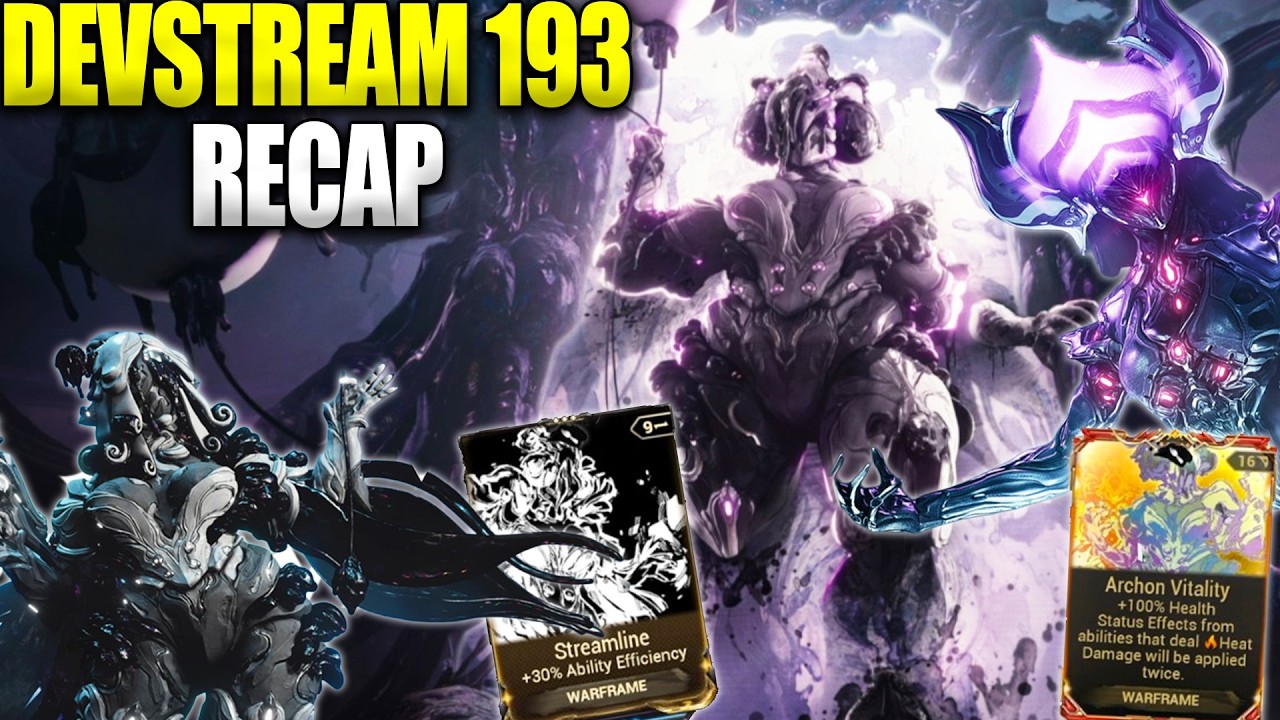 Holographic Mods & Follie's MS Paint Ability! Warframe Devstream 193 Recap!