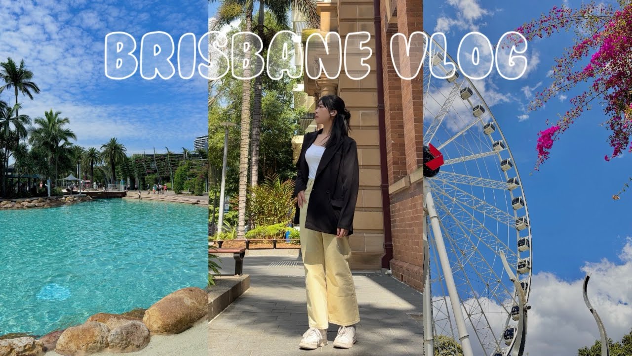[ENG] 🇦🇺호주 워홀러의 첫 브리즈번 여행🩵🏝️ㅣ시드니 말고 다른 도시는 어떨까?ㅣ브리즈번 맛집&카페 탐방 후기